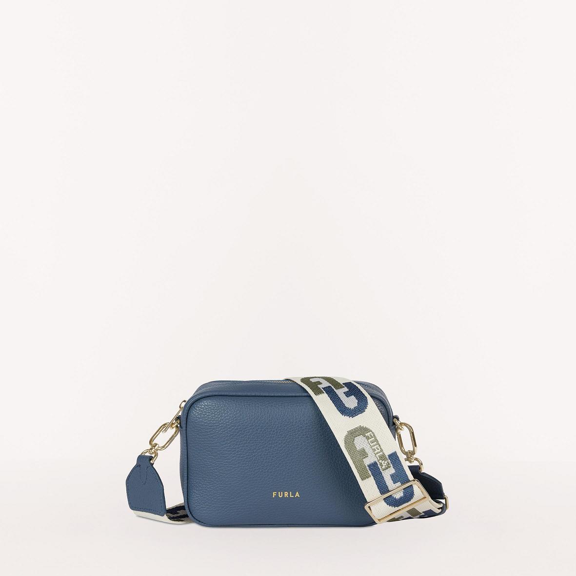 Furla Real Tasker Tilbud - Crossbody Dame Blå UVW698527